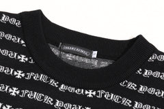 Knitted cashmere sweatshirt