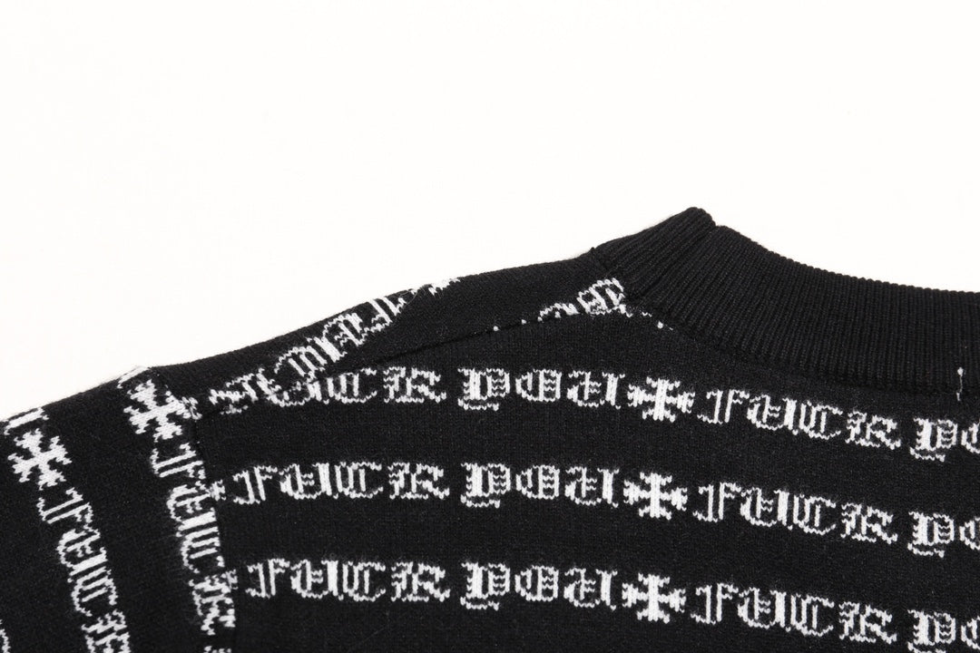 Knitted cashmere sweatshirt
