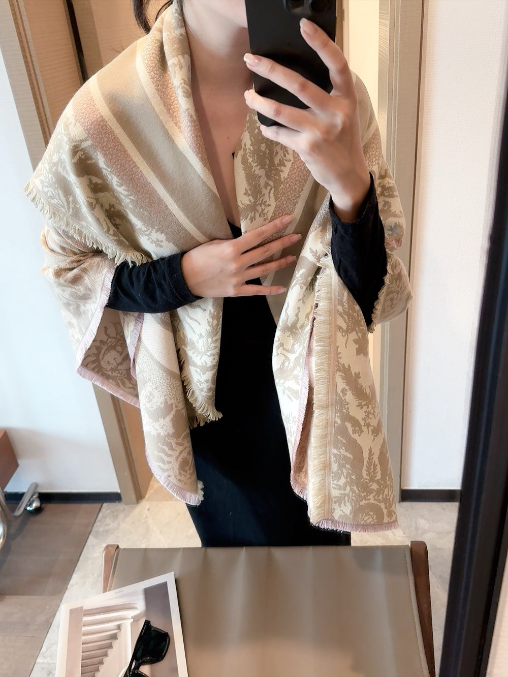 D Sun Goddess Scarf Shawl