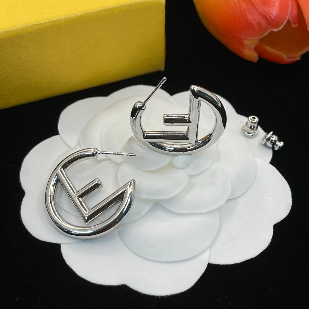 Fashionable Classic Hoop Earrings