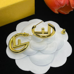Fashionable Classic Hoop Earrings