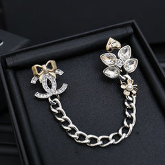 Multi-element Chain Brooch