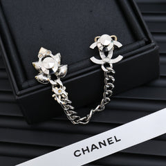 Multi-element Chain Brooch