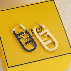 Fashionable Enamel Earrings