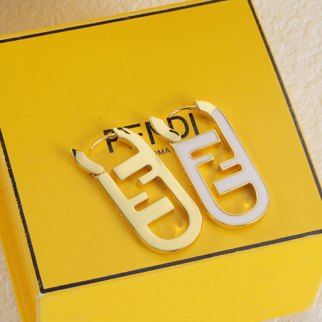 Fashionable Enamel Earrings