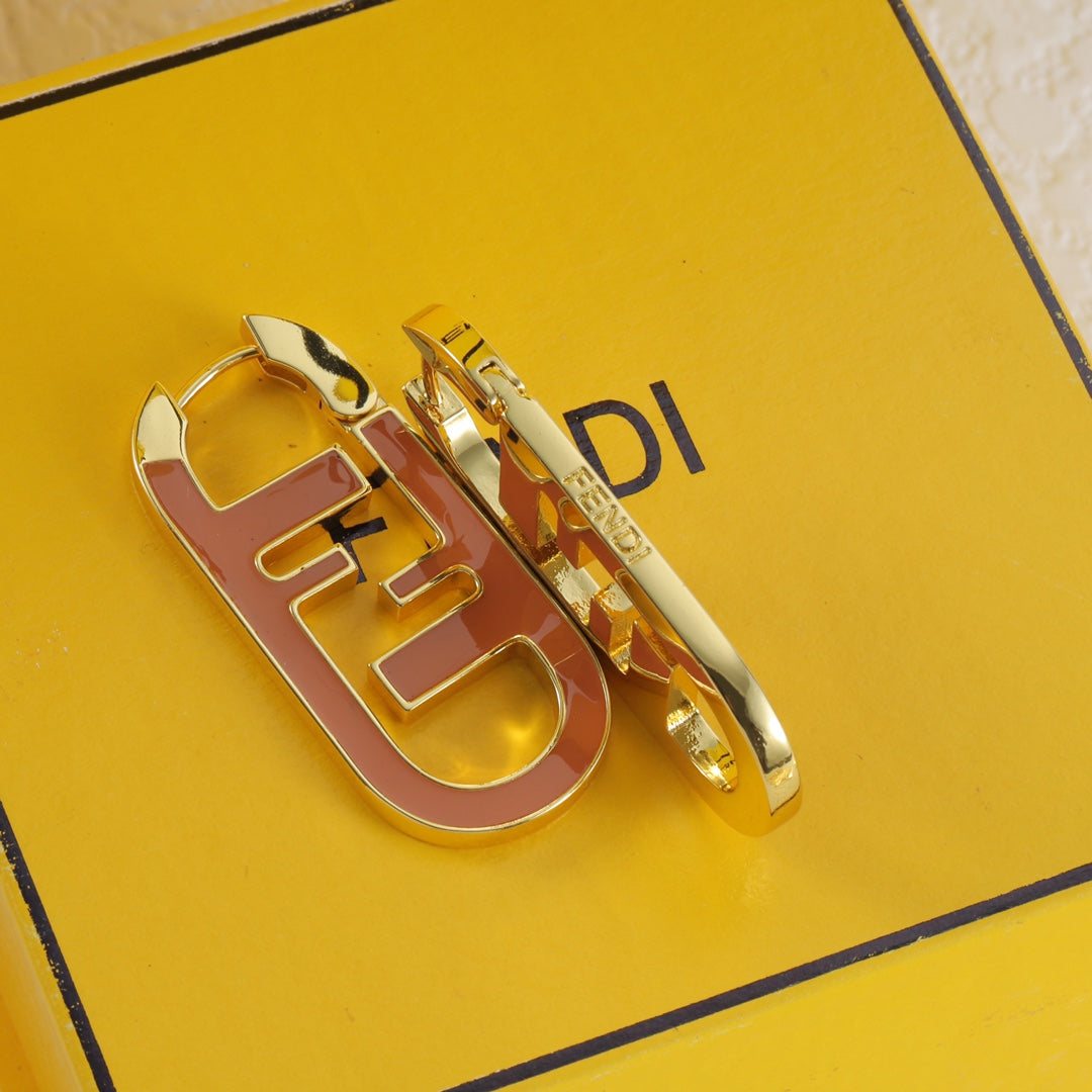 Fashionable Enamel Earrings