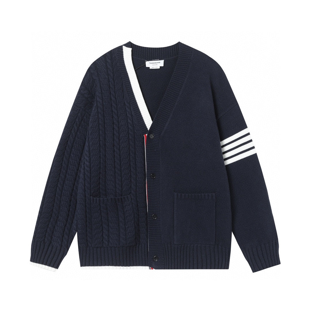 Knitted cashmere cardigan