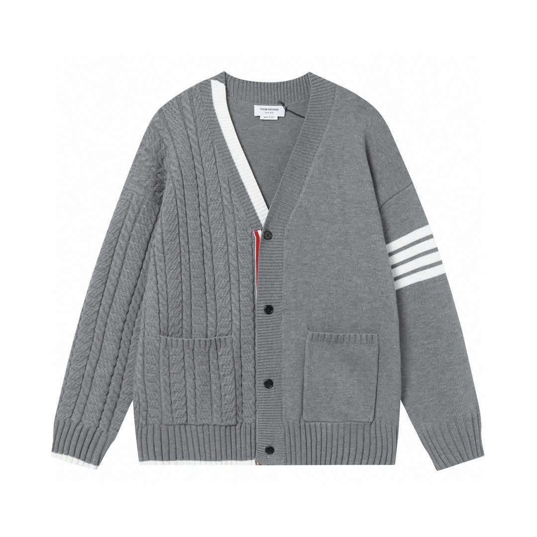 Knitted cashmere cardigan