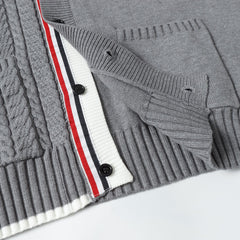 Knitted cashmere cardigan