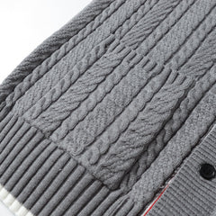 Knitted cashmere cardigan