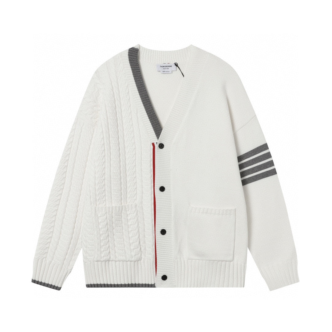 Knitted cashmere cardigan