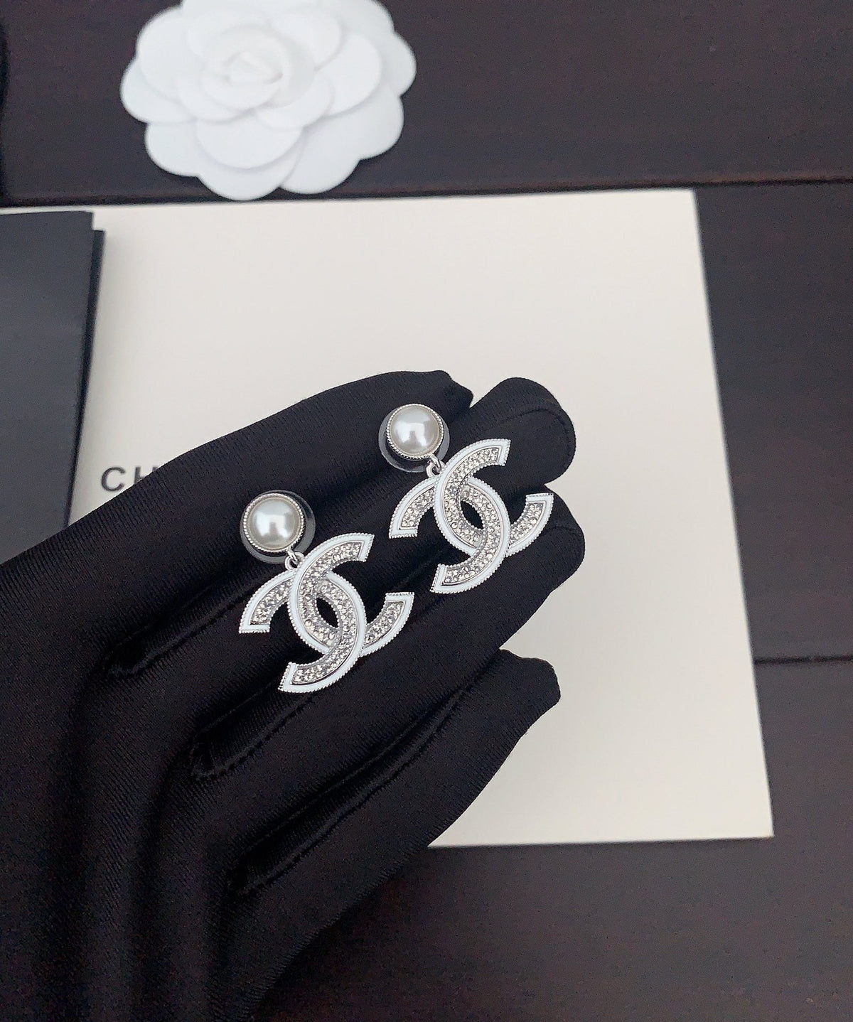 Sparkling Diamond Earrings