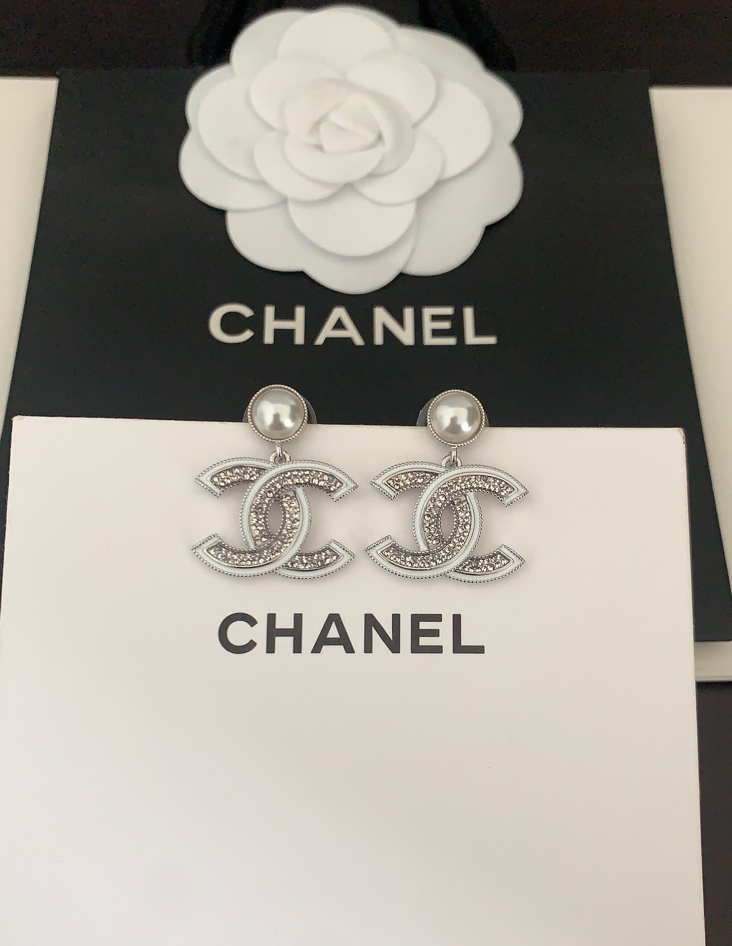 Sparkling Diamond Earrings