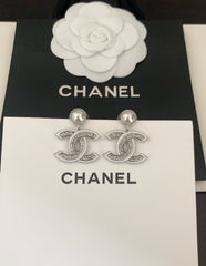 Sparkling Diamond Earrings