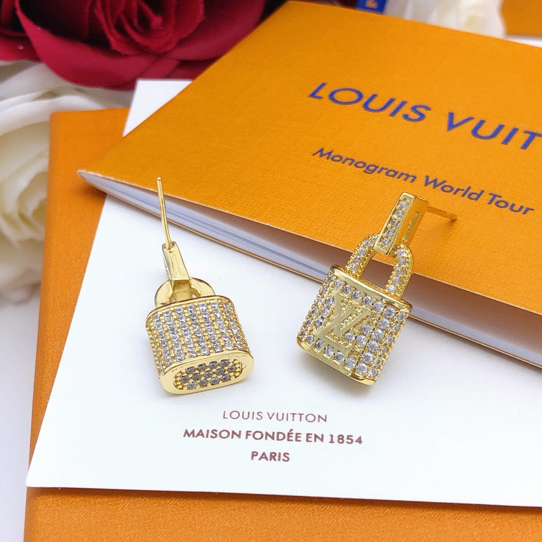 Love Lock Diamond Earrings