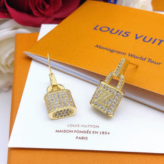 Love Lock Diamond Earrings