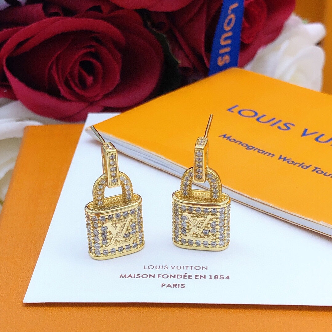 Love Lock Diamond Earrings