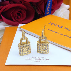 Love Lock Diamond Earrings