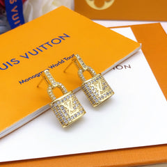 Love Lock Diamond Earrings