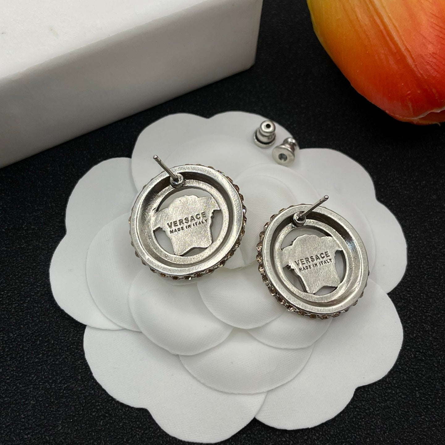 Full Diamond Avatar Earrings