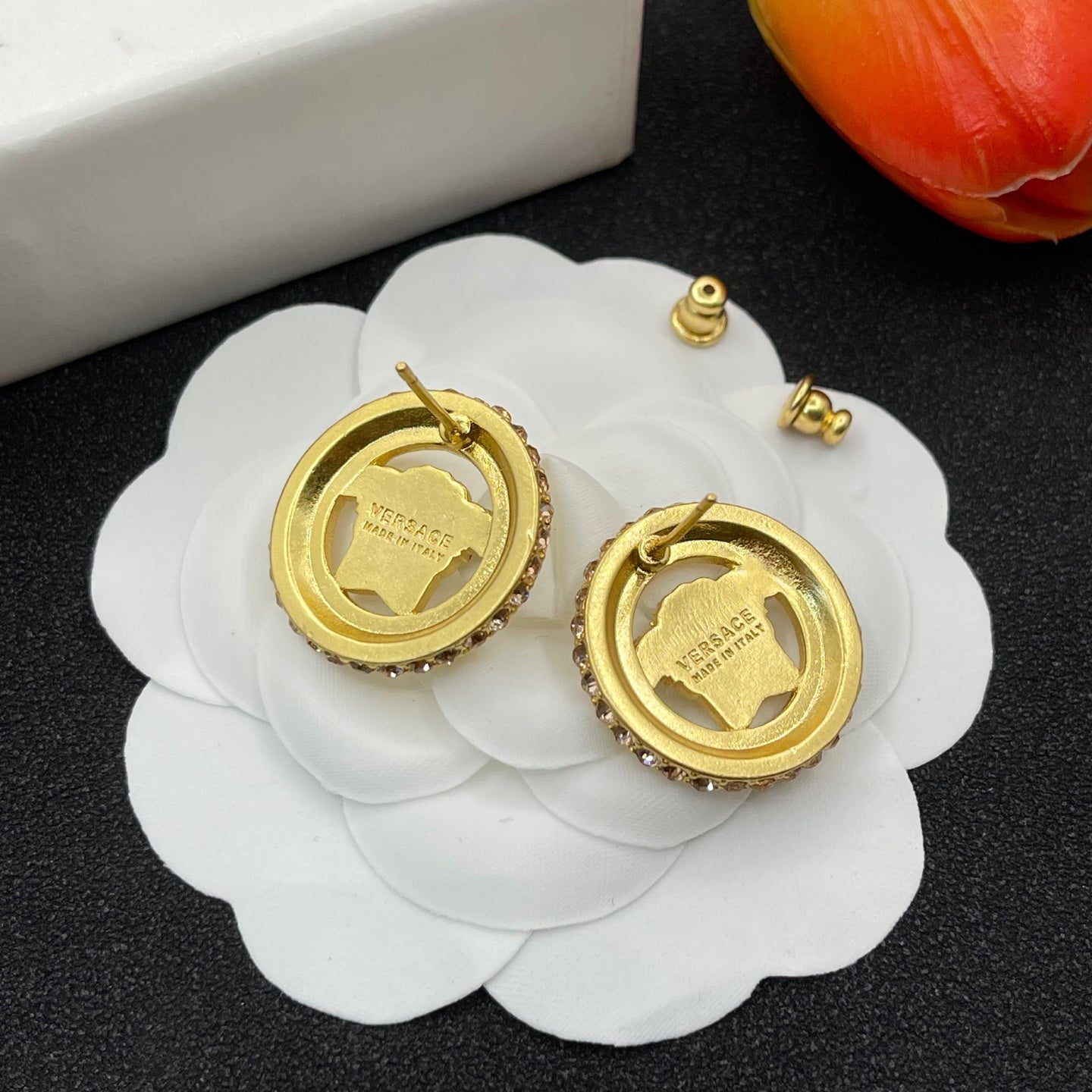 Full Diamond Avatar Earrings