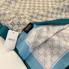 Classic silk printed shawl