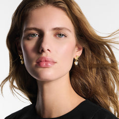 Diamond Heart Earrings