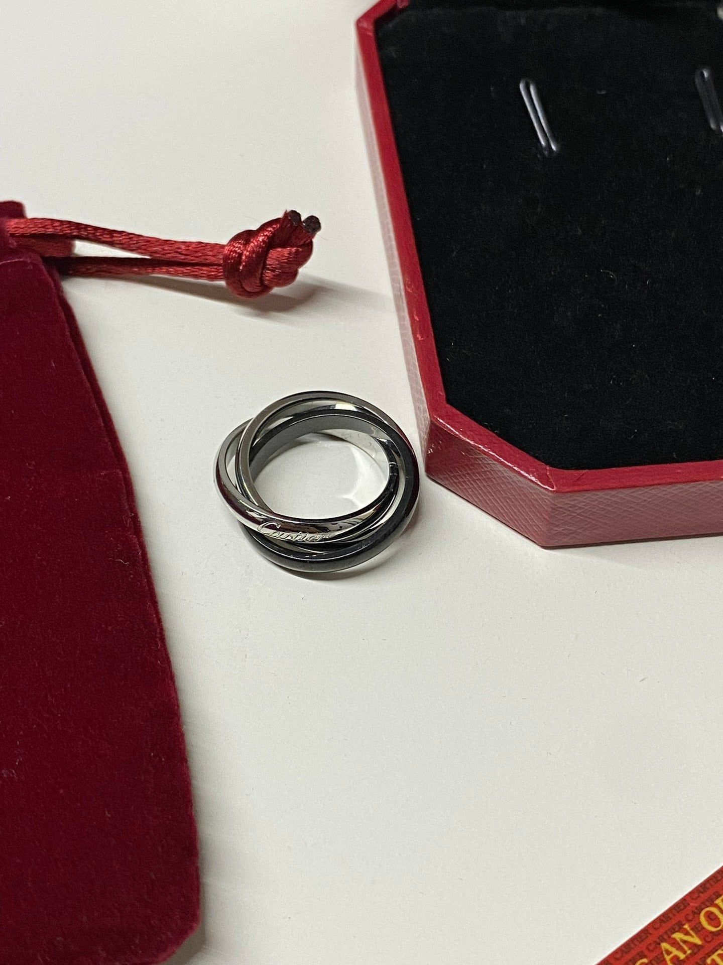 3 color circle ring
