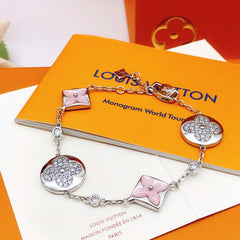 Pink Mother-of-Pearl Bracelet