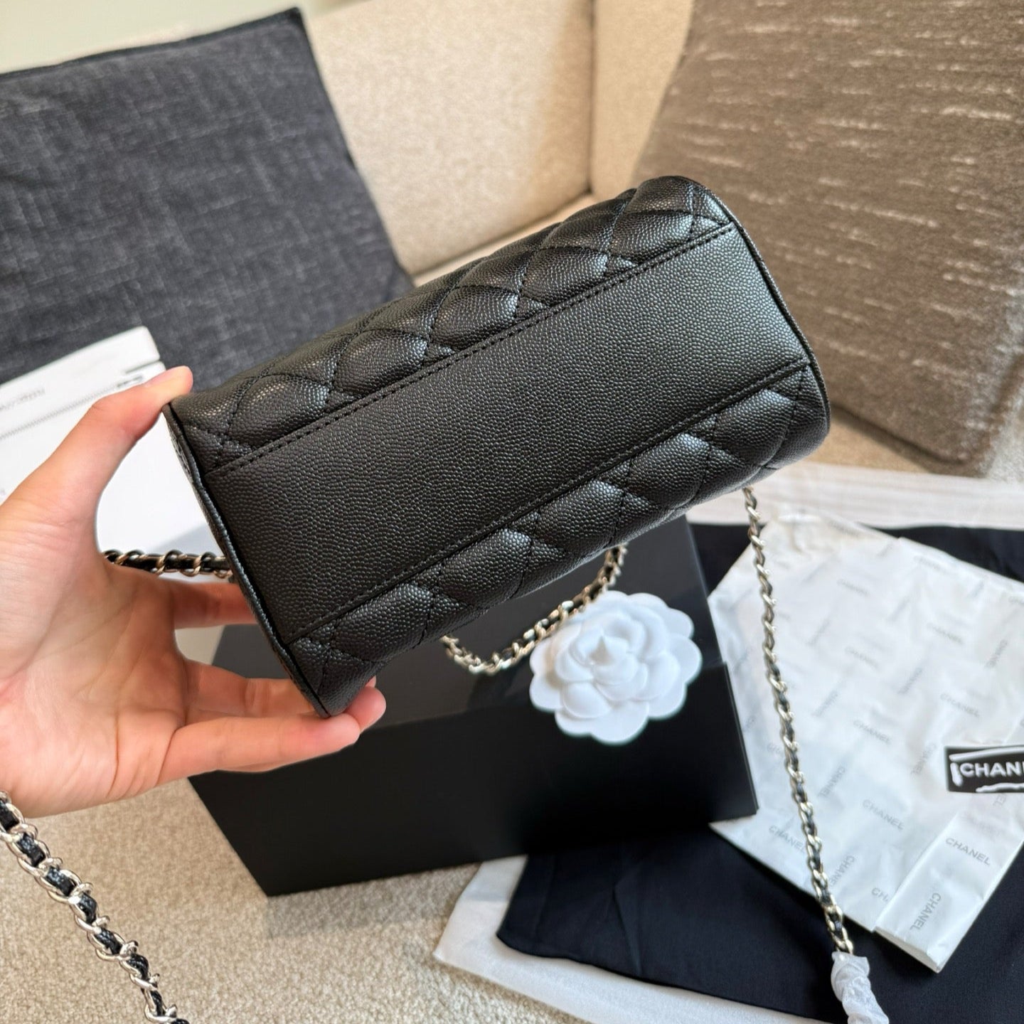 Love Diamond Mini Bowling Bag