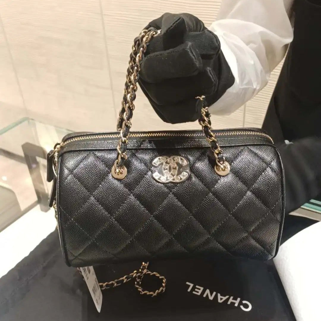Love Diamond Mini Bowling Bag