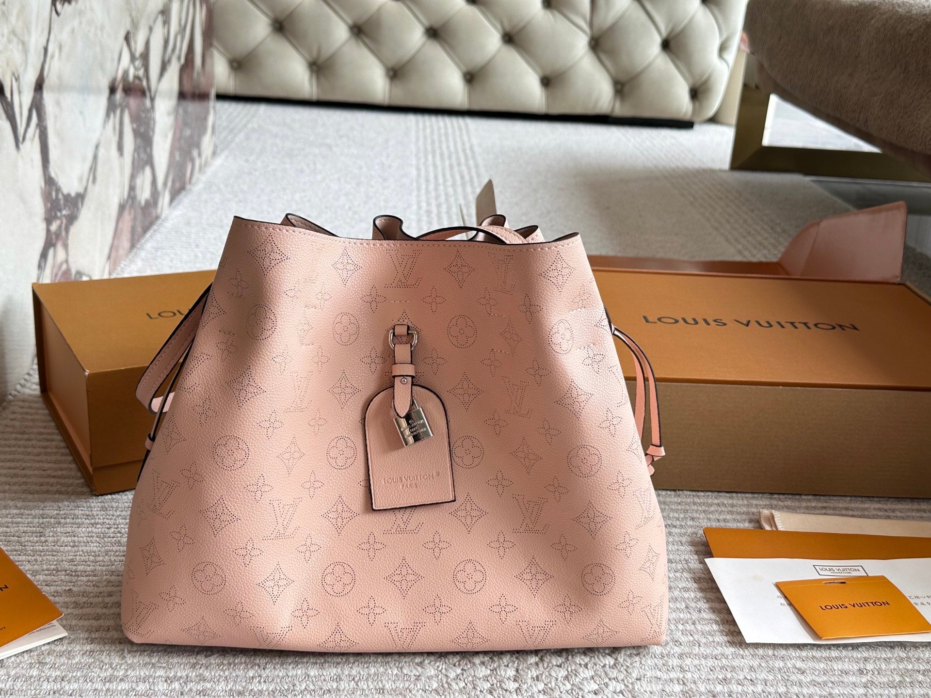 Hollow printed bag