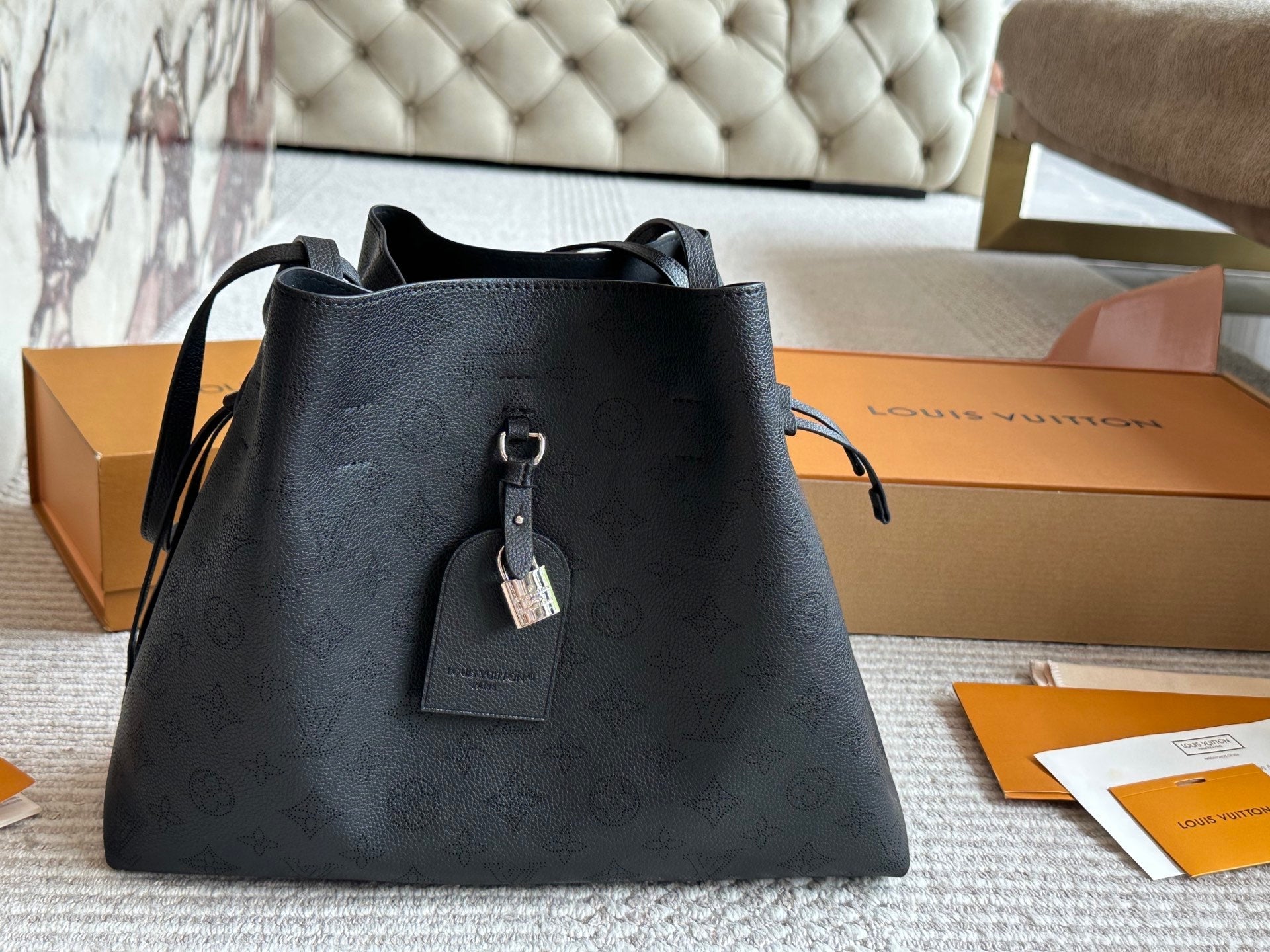 Hollow printed bag