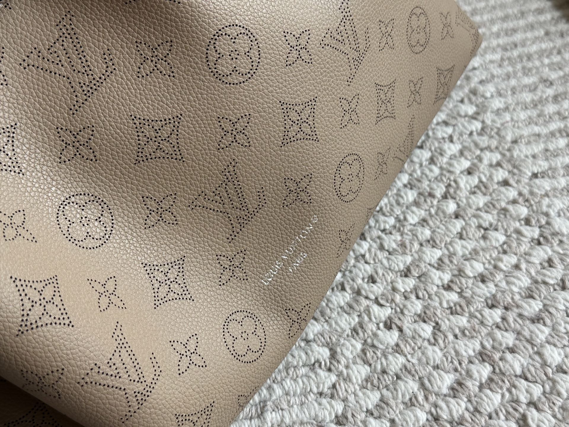 Hollow printed bag
