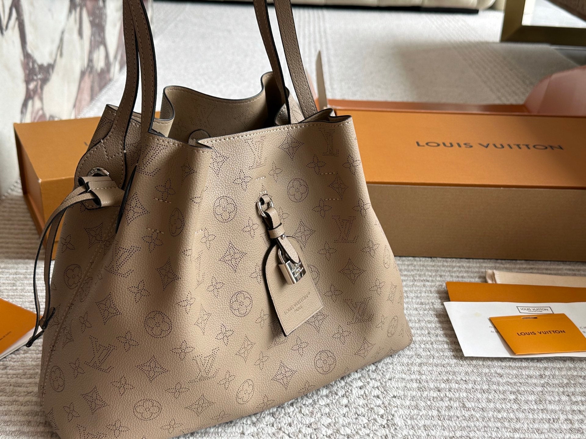 Hollow printed bag