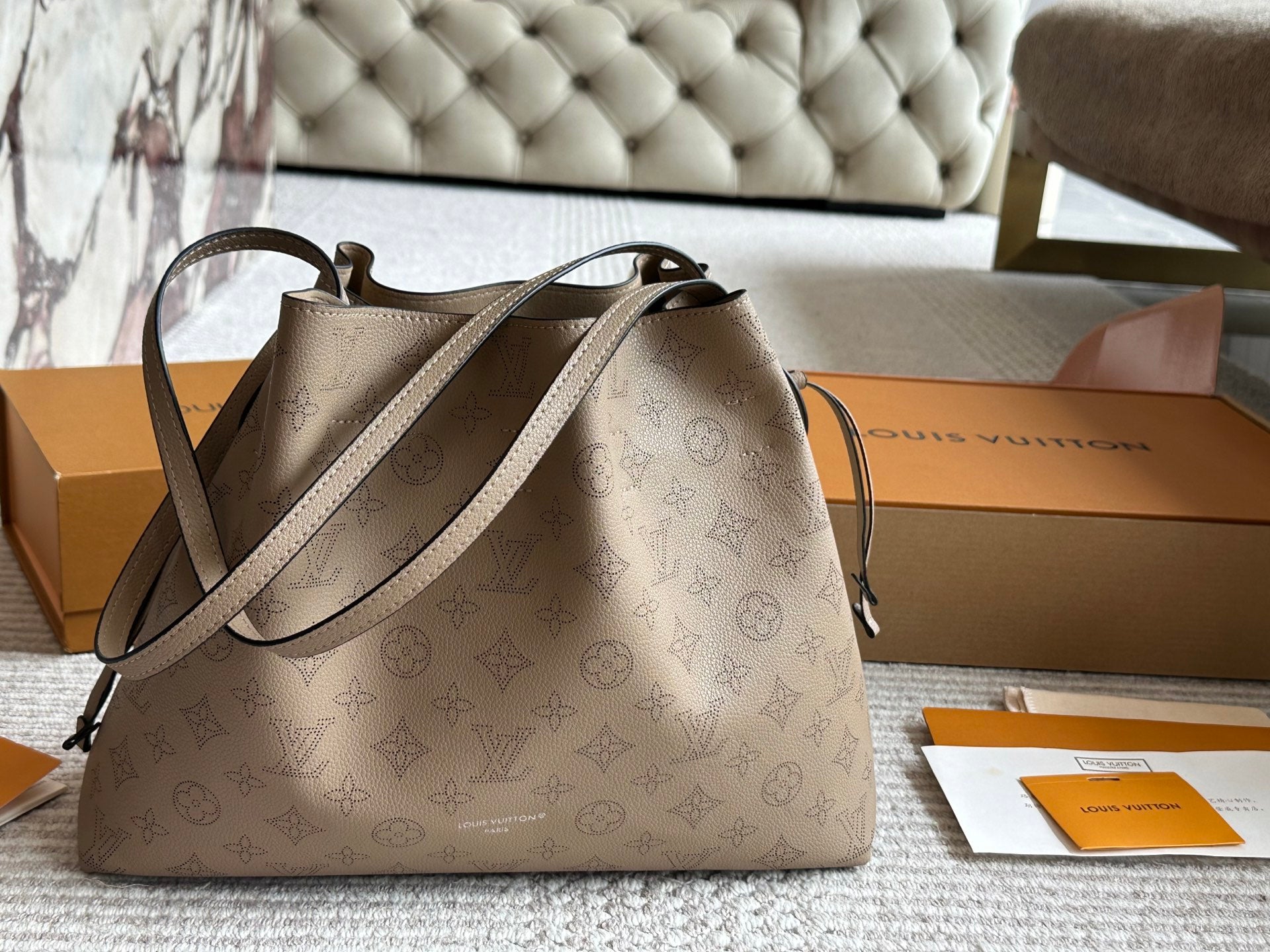 Hollow printed bag