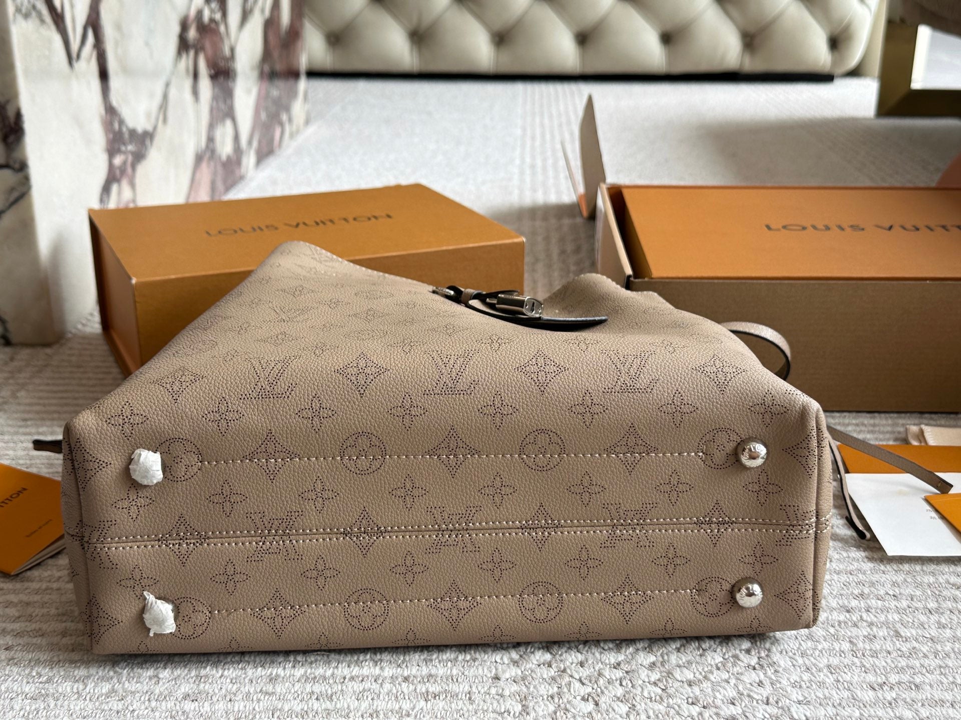 Hollow printed bag