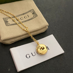 Mother-of-Pearl Hollow Diamond Necklace