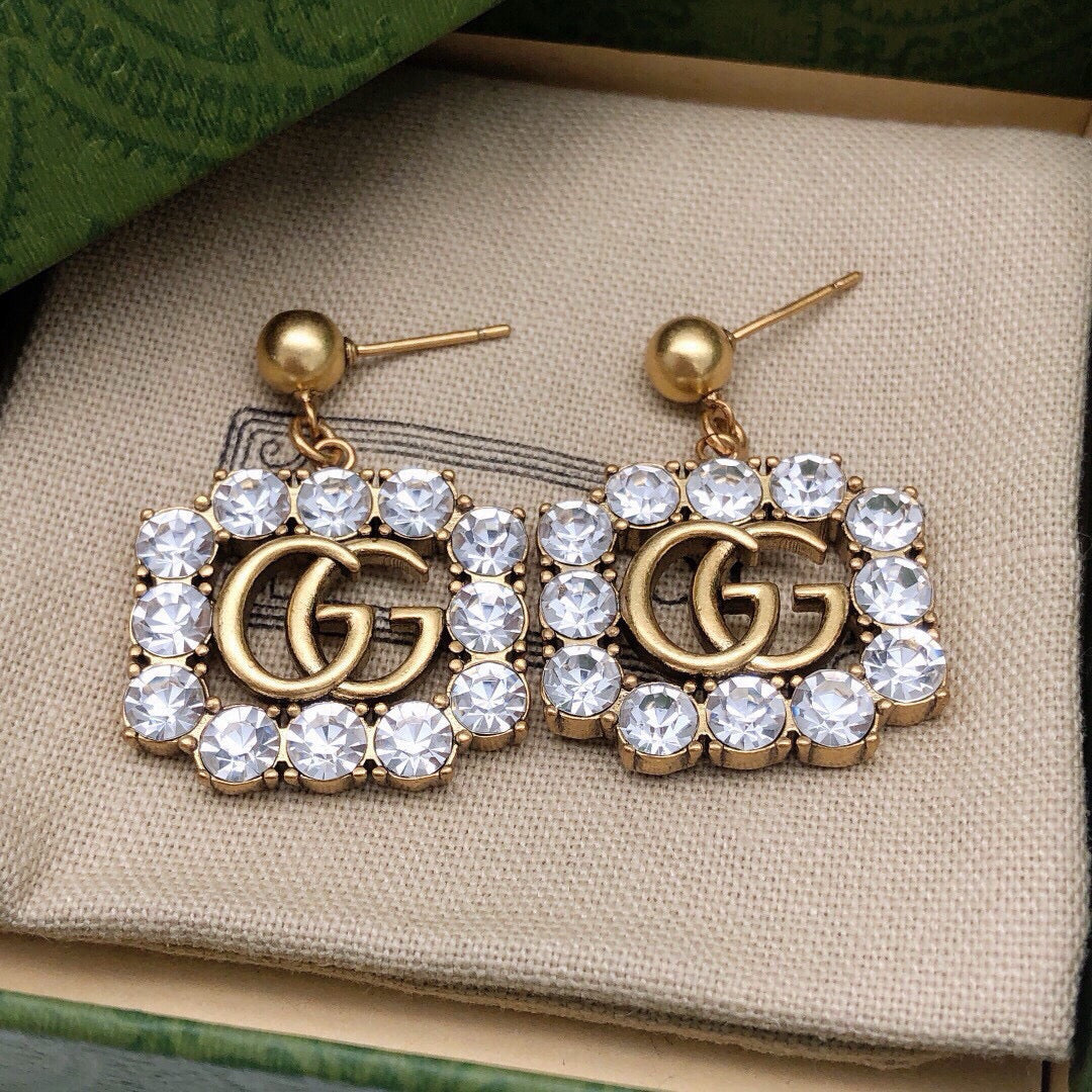 Crystal Drop Earrings