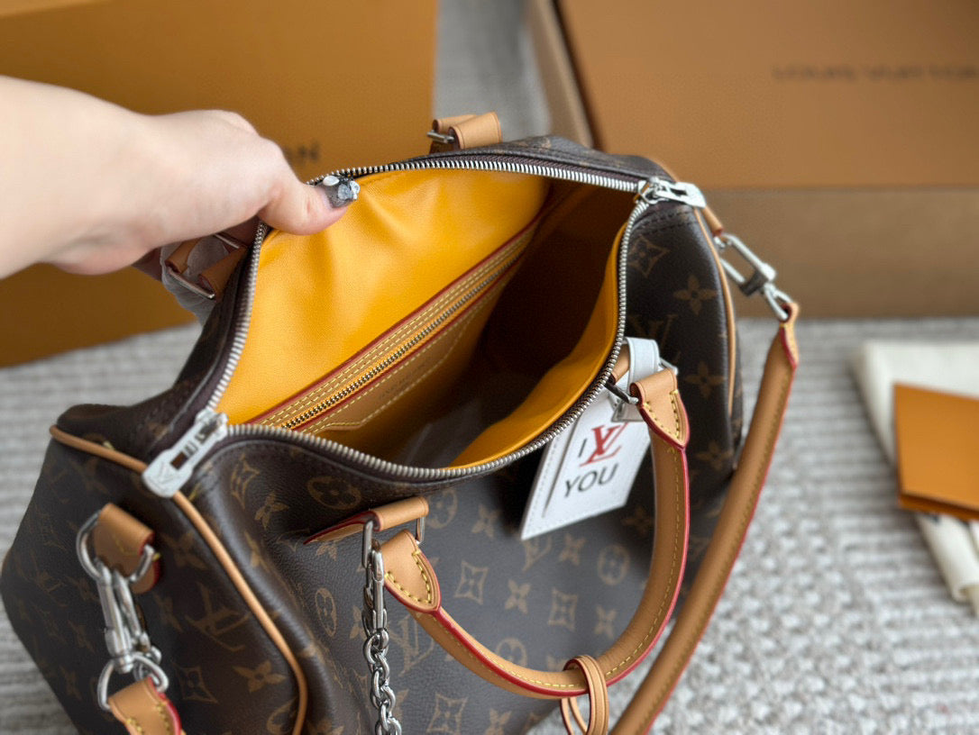 New Trendy Leather Pillow Bag