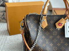 New Trendy Leather Pillow Bag