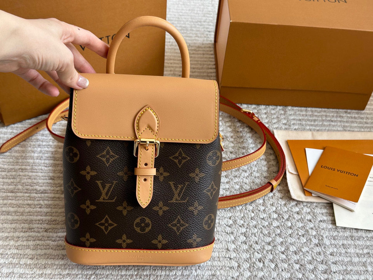 Leather soho backpack