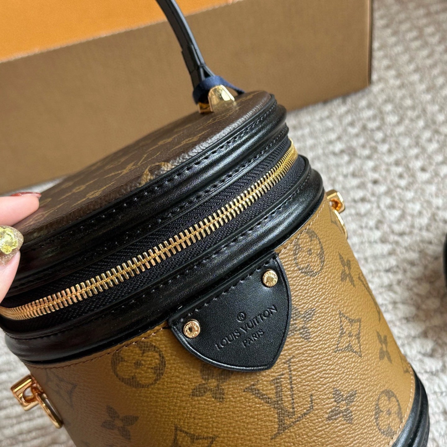 Leather Canne Bag