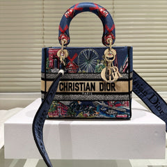 Embroidered Women's Crossbody Handbag