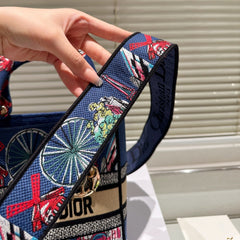 Embroidered Women's Crossbody Handbag