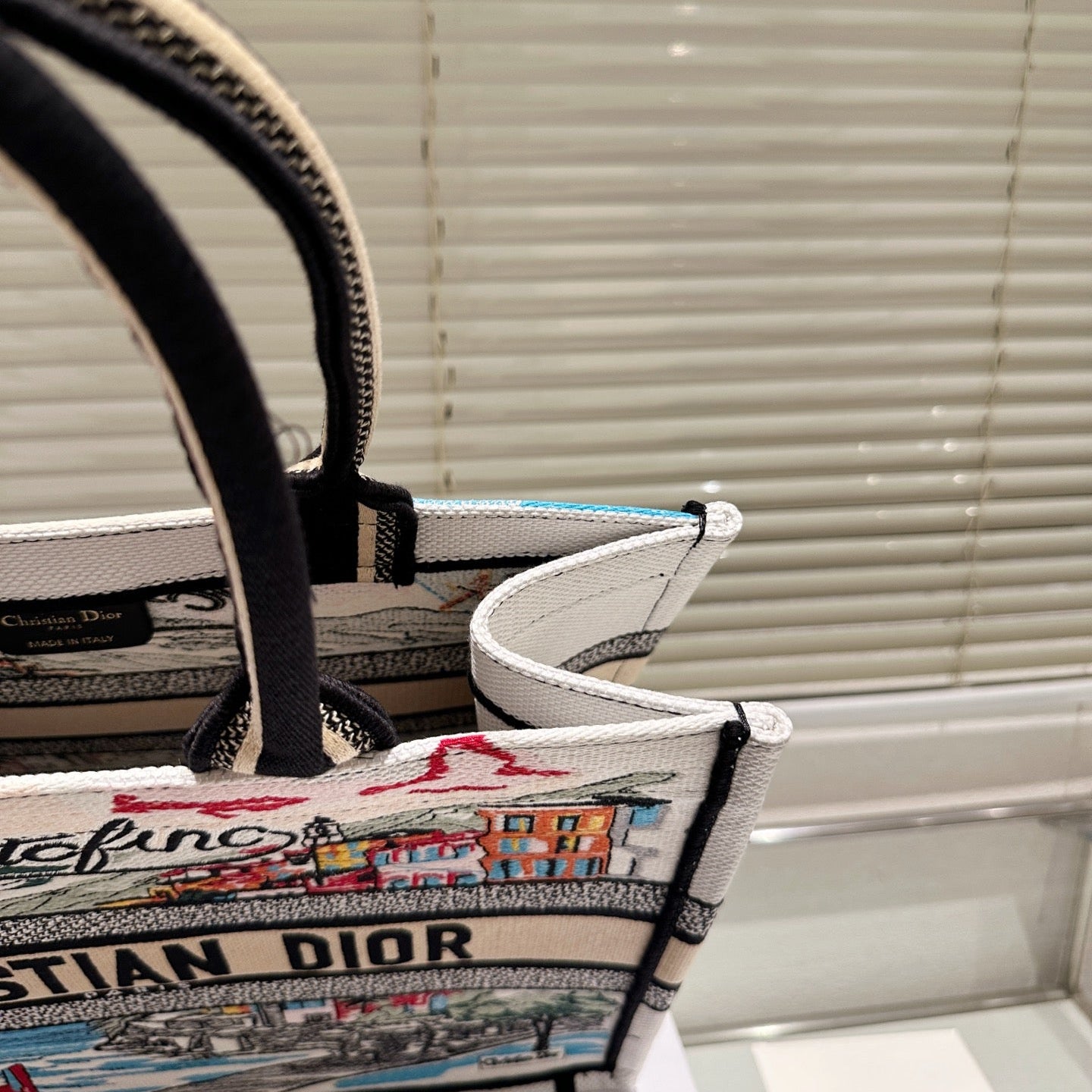 New Holiday Embroidered Book Tote