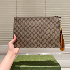 Tiger Logo Clutch Bag