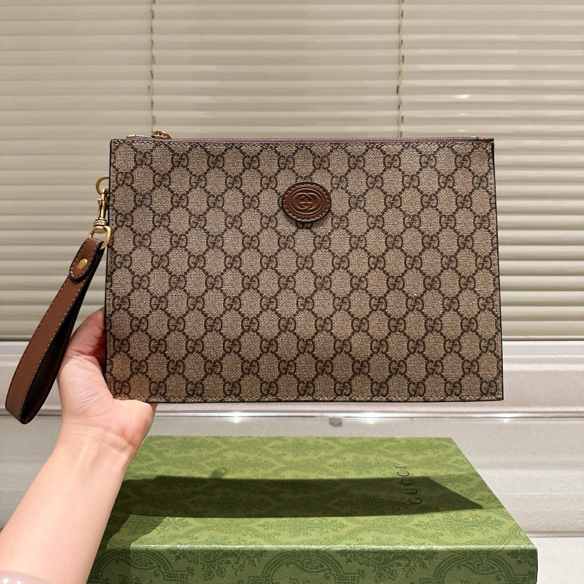 Leather Clutch