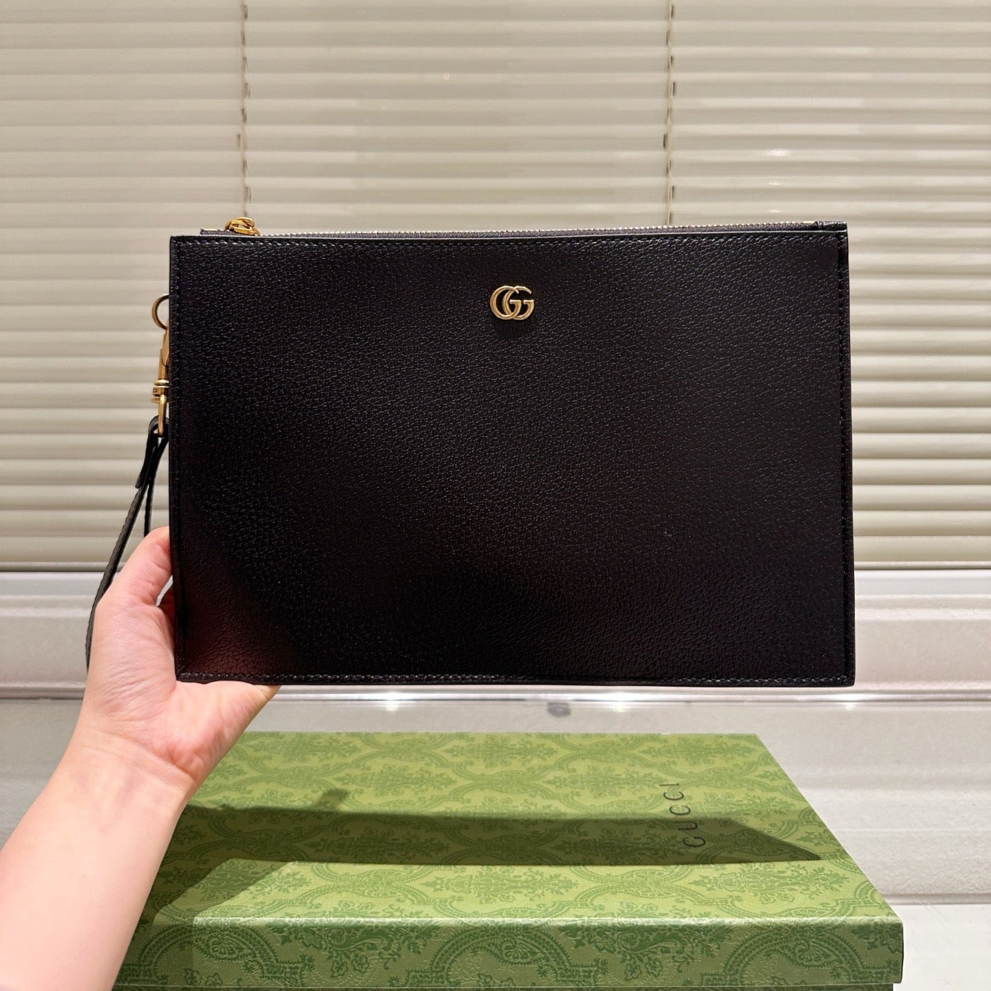 Leather Clutch