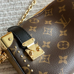 Leather Horizontal Box Bag